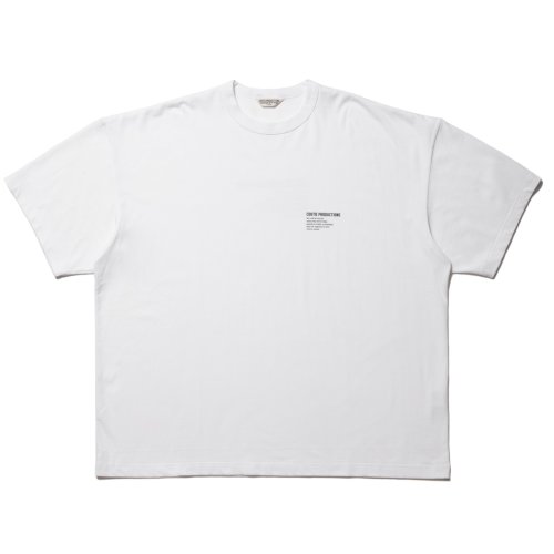 他の写真1: COOTIE PRODUCTIONS/C/R Smooth Jersey S/S Tee（White）［スムースジャージT-23春夏］