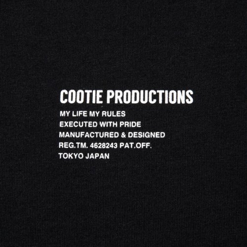 他の写真3: COOTIE PRODUCTIONS/C/R Smooth Jersey S/S Tee（Black）［スムースジャージT-23春夏］