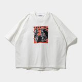 TIGHTBOOTH/EXTEND.P.D T-SHIRT（White）［プリントT-23春夏］