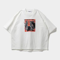 TIGHTBOOTH/EXTEND.P.D T-SHIRT（White） 【30%OFF】［プリントT-23春夏］