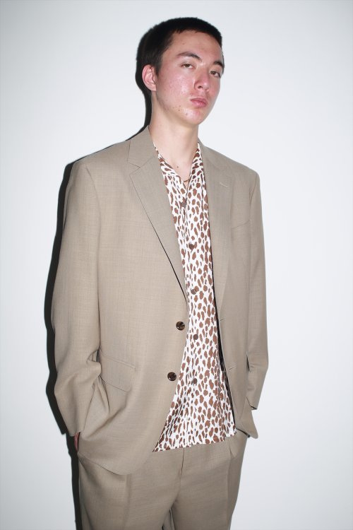 他の写真3: WACKO MARIA/LEOPARD OPEN COLLAR SHIRT（BROWN）［レオパードオープンカラーシャツ-23春夏］