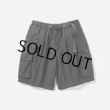 TIGHTBOOTH/RIPSTOP CARGO SHORTS（Black） 【30%OFF】［カーゴショーツ-23春夏］