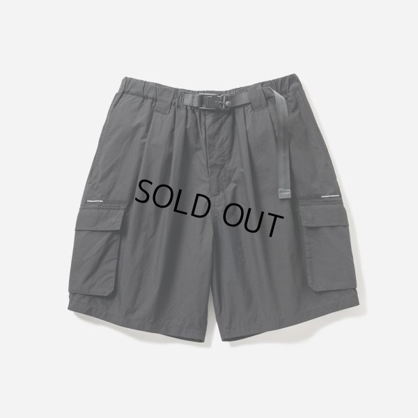 画像1: TIGHTBOOTH/RIPSTOP CARGO SHORTS（Black） 【30%OFF】［カーゴショーツ-23春夏］