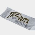 画像2: TIGHTBOOTH/ACID LOGO SOCKS（Gray） 【20%OFF】［アシッドロゴソックス-23春夏］ (2)