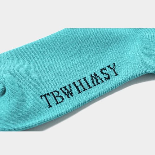 他の写真3: TIGHTBOOTH/LABEL LOGO SOCKS（Turquoise） 【20%OFF】［レーベルロゴソックス-23春夏］