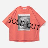 TIGHTBOOTH/COVID-19 T-SHIRT（Orange） 【20%OFF】［プリントT-23春夏］