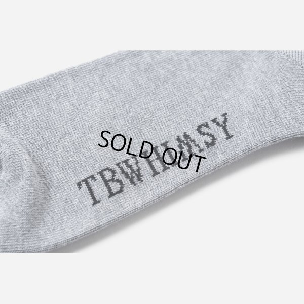 画像3: TIGHTBOOTH/ACID LOGO SOCKS（Gray） 【20%OFF】［アシッドロゴソックス-23春夏］