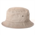 画像2: PORKCHOP/OVAL BUCKET HAT（KHAKI）［バケットハット-23春夏］ (2)