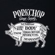 画像4: PORKCHOP/PORK BACK L/S TEE（BLACK）［プリント長袖T-23春夏］ (4)