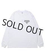 ROTTWEILER/COLLEGE RW L/S TEE（WHITE）［プリント長袖T-23秋冬］
