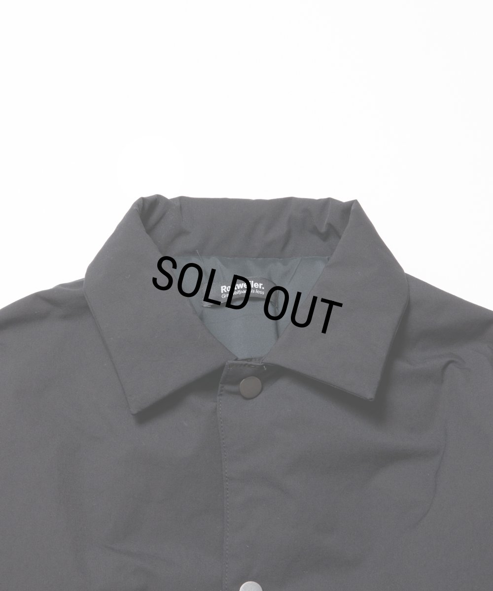 画像3: ROTTWEILER/R9 COACH JACKET（BLACK） 【40%OFF】［コーチJKT-23秋冬］ (3)