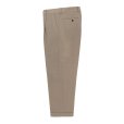 画像1: WACKO MARIA/DORMEUIL / PLEATED TROUSERS（TYPE-2）（BEIGE）［ワンタックスラックス(TYPE-2)-23春夏］ (1)