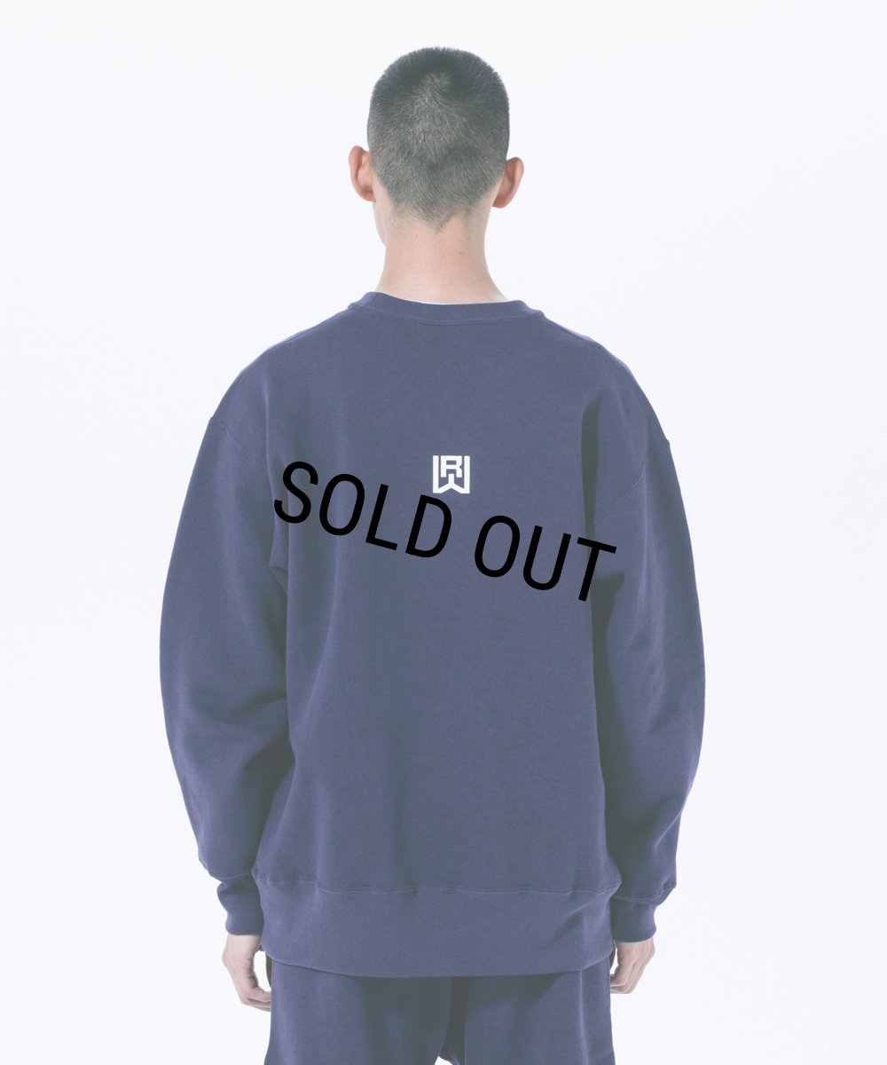 画像7: ROTTWEILER/B.D SWEATER（NAVY） 【30%OFF】［クルーネックスウェット-23秋冬］ (7)