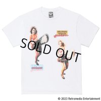 WACKO MARIA/HOLLYWOOD CHAINSAW HOOKERS / T-SHIRT（WHITE）［プリントT-23春夏］