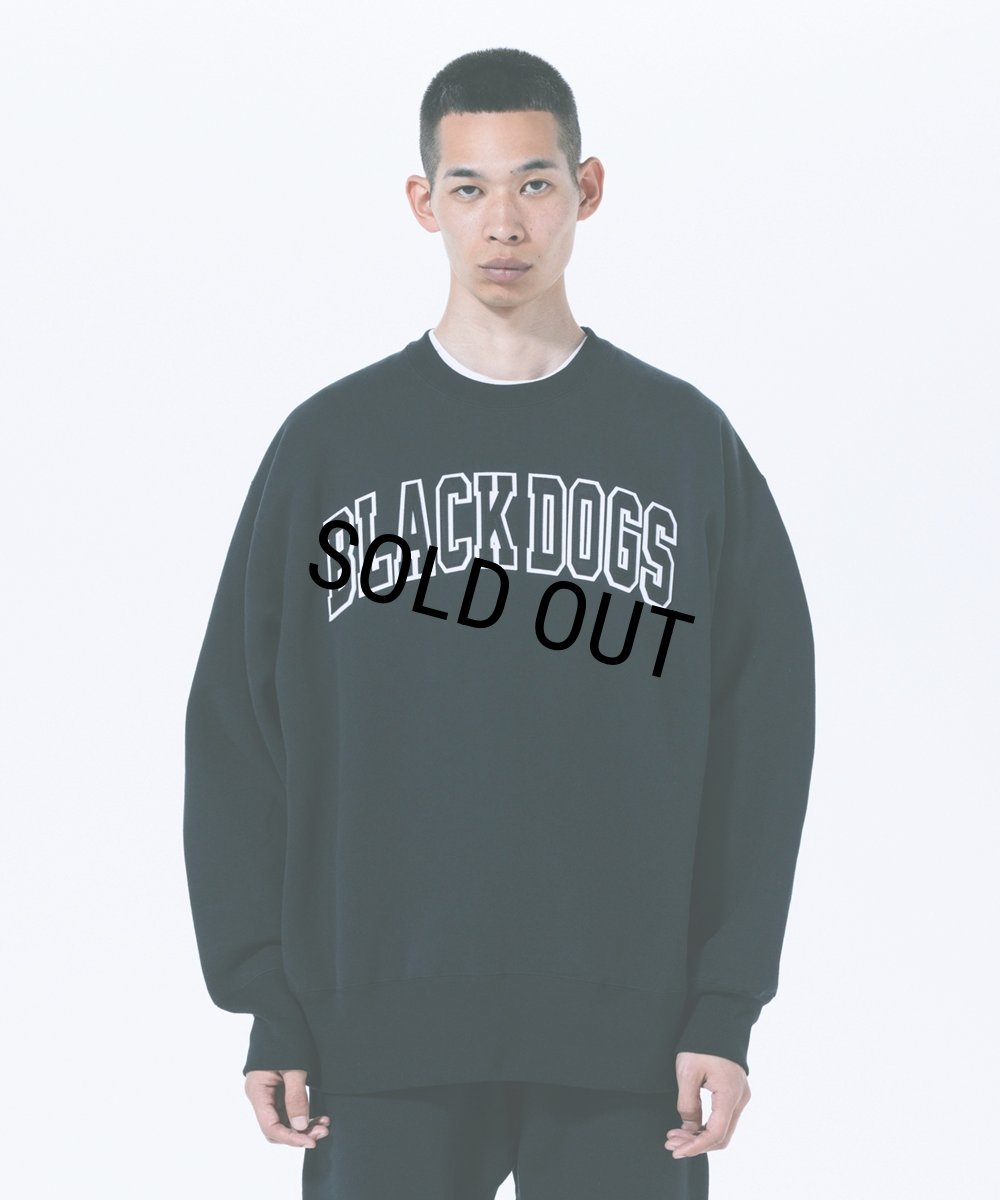 画像6: 【40%OFF】ROTTWEILER/B.D SWEATER（BLACK）［クルーネックスウェット-23秋冬］ (6)