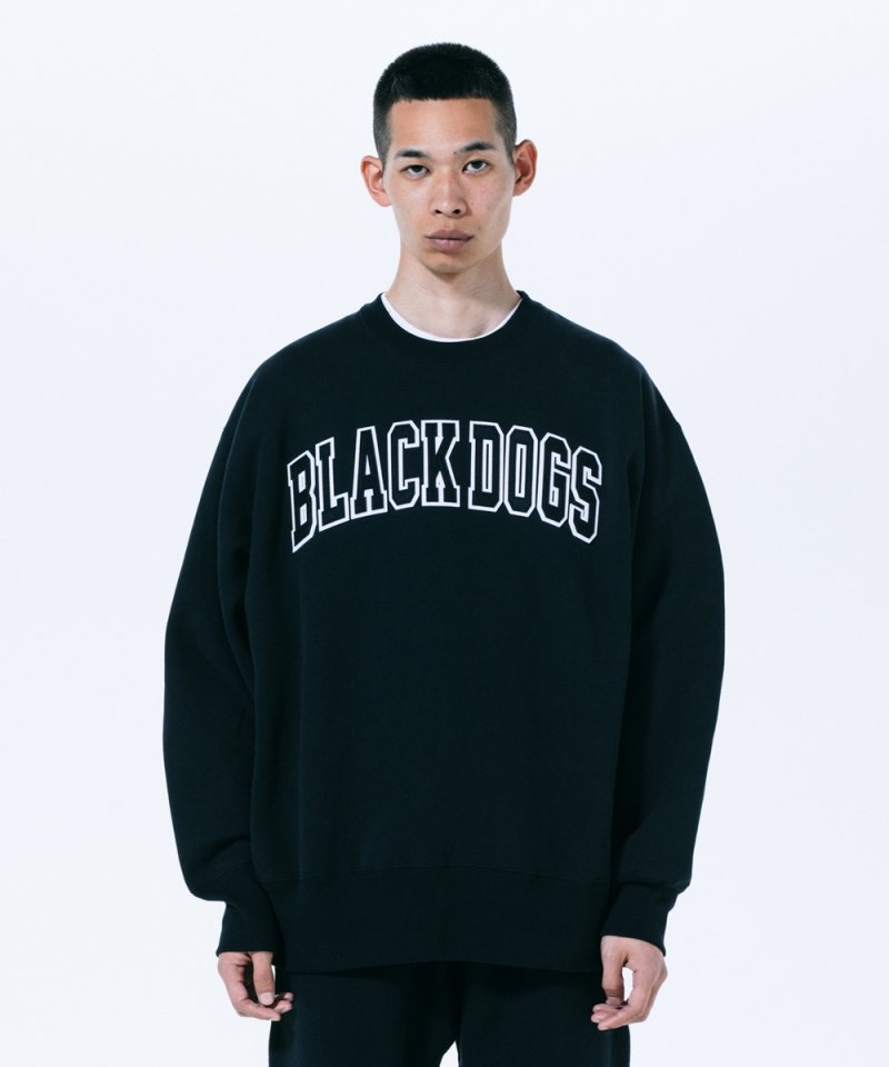 画像2: 【40%OFF】ROTTWEILER/B.D SWEATER（BLACK）［クルーネックスウェット-23秋冬］