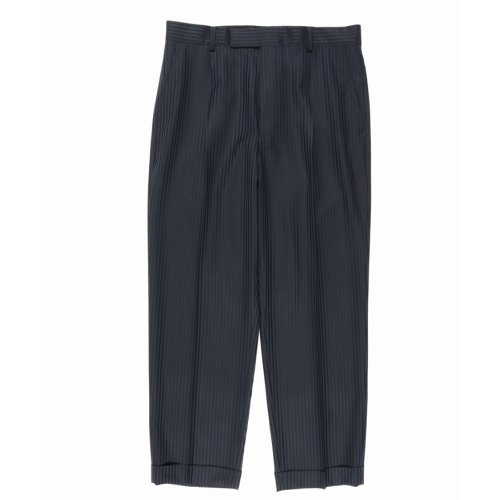 他の写真2: WACKO MARIA/DORMEUIL / STRIPED PLEATED TROUSERS（TYPE-2）（BLUE）［ワンタックスラックス(TYPE-2)-23春夏］