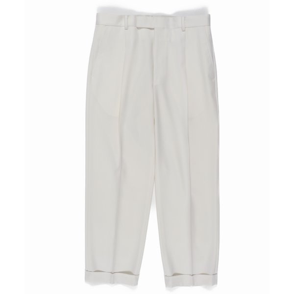 画像2: WACKO MARIA/DORMEUIL / PLEATED TROUSERS（TYPE-2）（OFFWHITE）［ワンタックスラックス(TYPE-2)-23春夏］