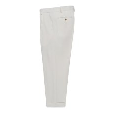 画像1: WACKO MARIA/DORMEUIL / PLEATED TROUSERS（TYPE-2）（OFFWHITE）［ワンタックスラックス(TYPE-2)-23春夏］ (1)