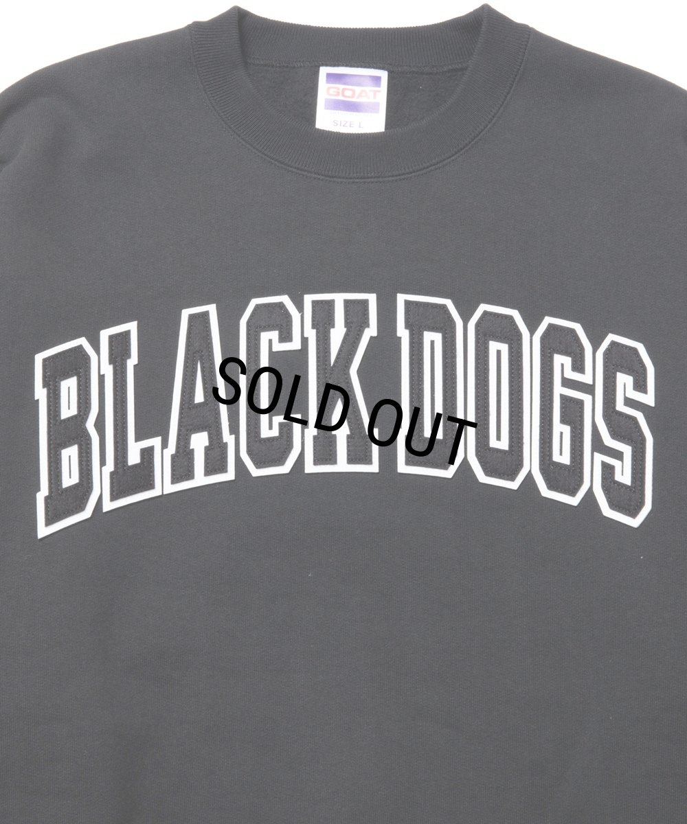 画像4: 【40%OFF】ROTTWEILER/B.D SWEATER（BLACK）［クルーネックスウェット-23秋冬］ (4)