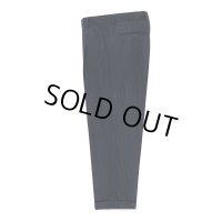 WACKO MARIA/DORMEUIL / STRIPED PLEATED TROUSERS（TYPE-2）（BLUE）［ワンタックスラックス(TYPE-2)-23春夏］