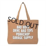 PORKCHOP/TOTE BAG（CAMEL）［トートバッグ-23春夏］