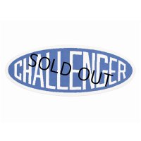 CHALLENGER/OVAL LOGO MAT（BLUE）［オーバルロゴマット-23秋冬］