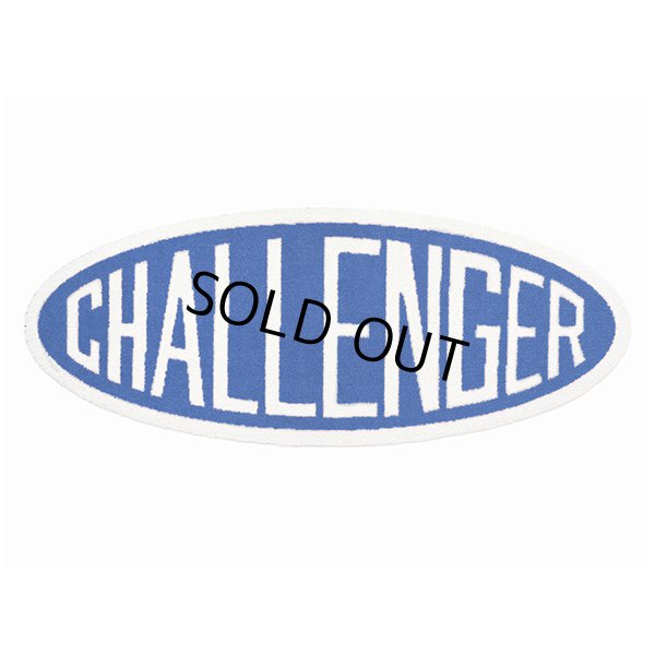 画像1: CHALLENGER/OVAL LOGO MAT（BLUE）［オーバルロゴマット-23秋冬］