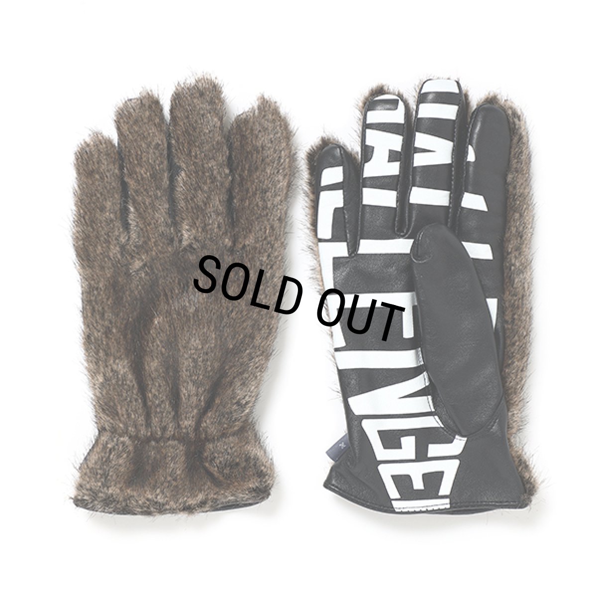 画像1: CHALLENGER/BOA GLOVE（BLACK）［ボアグローブ-23秋冬］ (1)