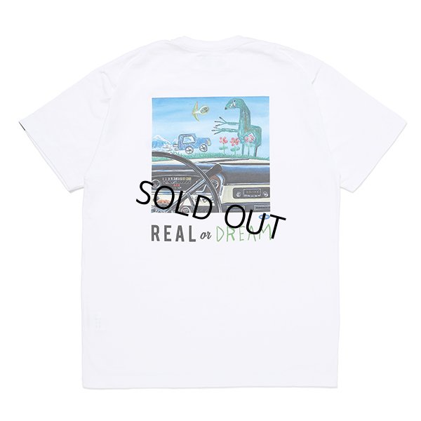 画像1: CHALLENGER/REAL TEE（WHITE）［プリントT-23秋冬］