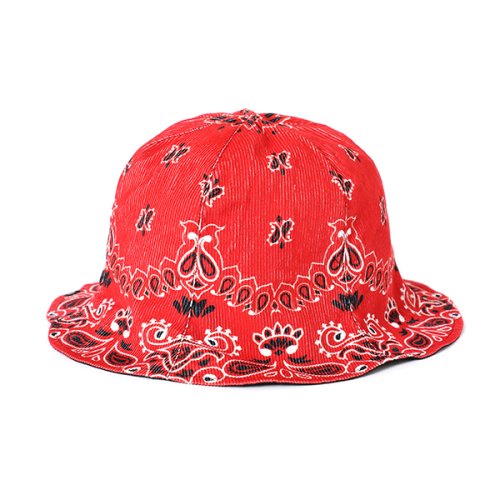 他の写真1: CHALLENGER/REVERSIBLE BANDANA HAT（RED）［リバーシブルバンダナハット-23秋冬］