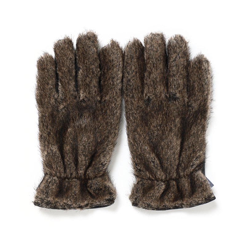 画像1: CHALLENGER/BOA GLOVE（BLACK）［ボアグローブ-23秋冬］