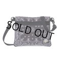 CHALLENGER/BANDANA SACOCHE（Gray）［バンダナサコッシュ-23秋冬］