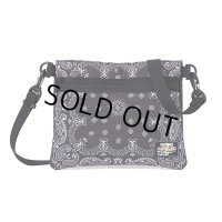 CHALLENGER/BANDANA SACOCHE（Gray）［バンダナサコッシュ-23秋冬］