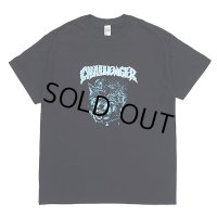 CHALLENGER/THUNDER WOLF TEE（BLACK）［プリントT-23秋冬］