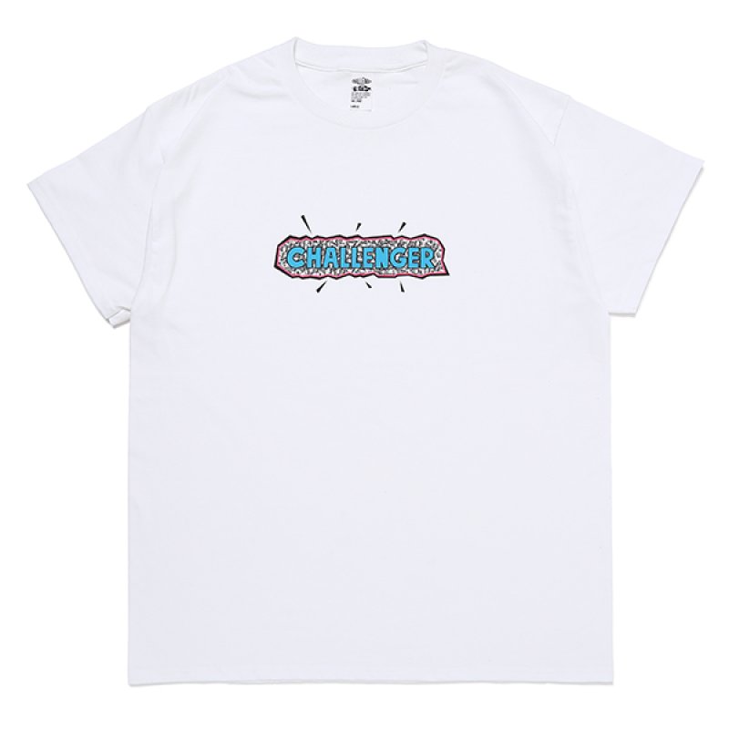 画像1: CHALLENGER/80'S LOGO TEE（WHITE）［プリントT-23秋冬］
