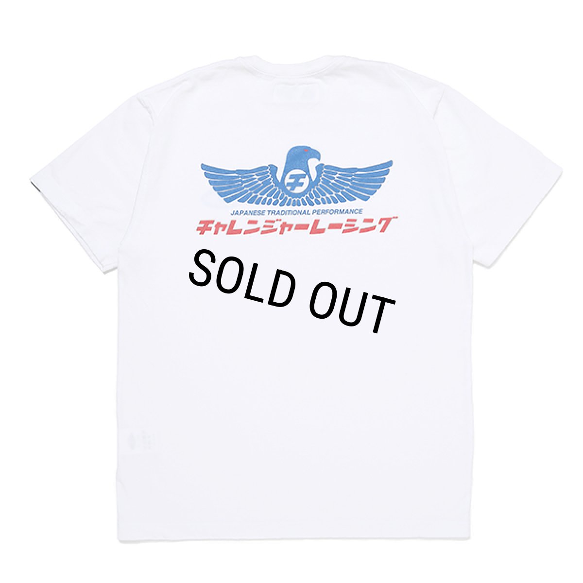 画像1: CHALLENGER/CMC EAGLE TEE（WHITE）［プリントT-23秋冬］ (1)