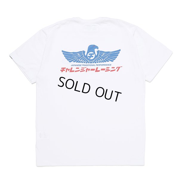 画像1: CHALLENGER/CMC EAGLE TEE（WHITE）［プリントT-23秋冬］