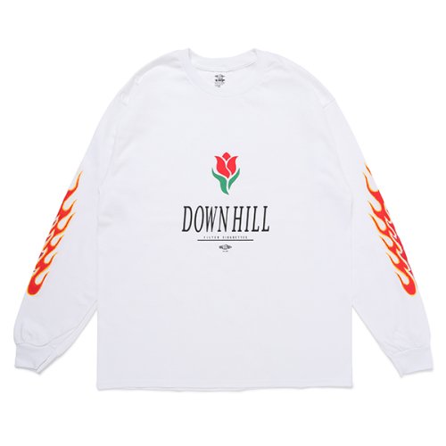 他の写真1: CHALLENGER/L/S DOWNHILL TEE（WHITE）［プリント長袖T-23秋冬］