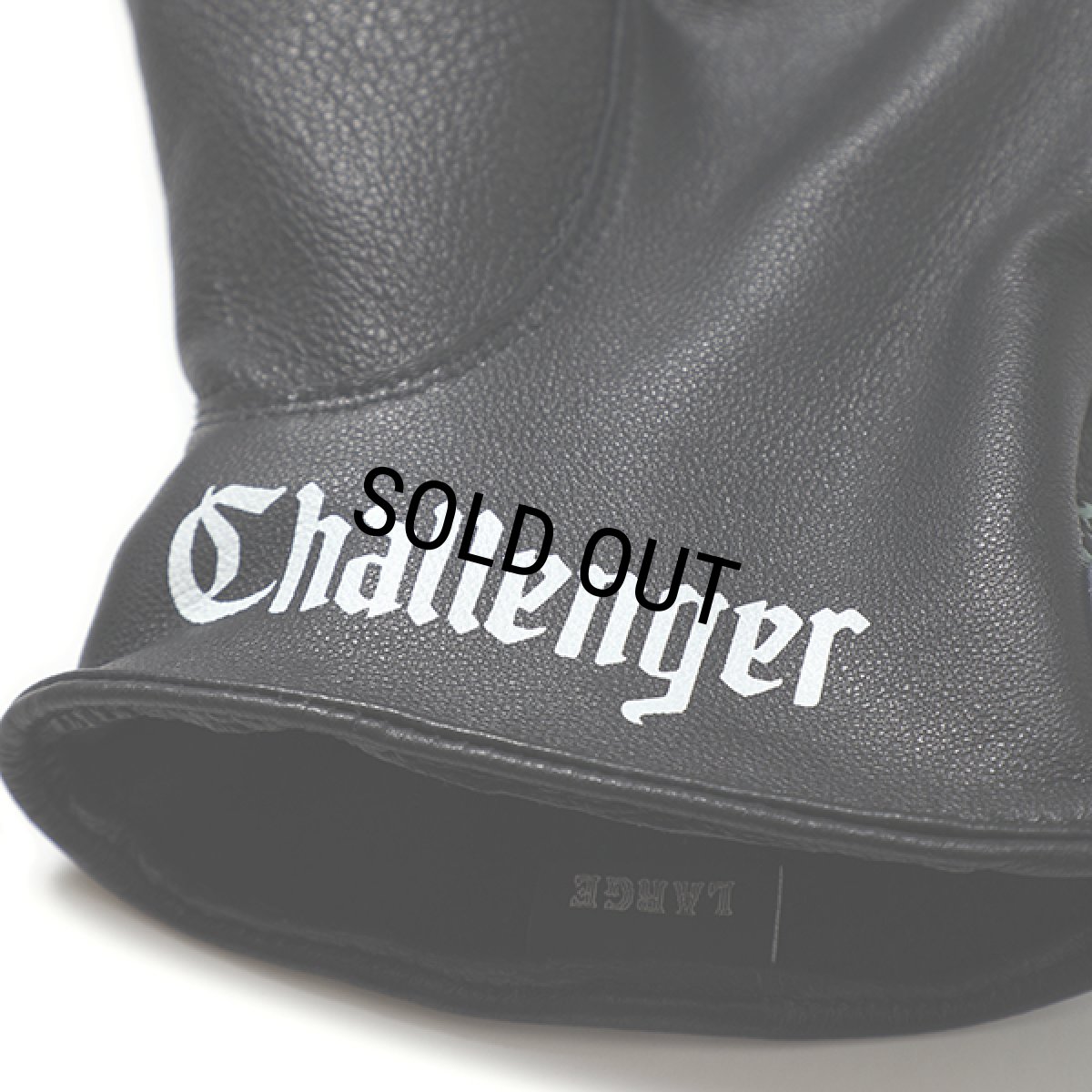 画像6: CHALLENGER/BANDANA LEATHER GLOVE（BLACK）［バンダナレザーグローブ-23秋冬］ (6)