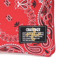 画像6: CHALLENGER/BANDANA SACOCHE（RED）［バンダナサコッシュ-23秋冬］ (6)