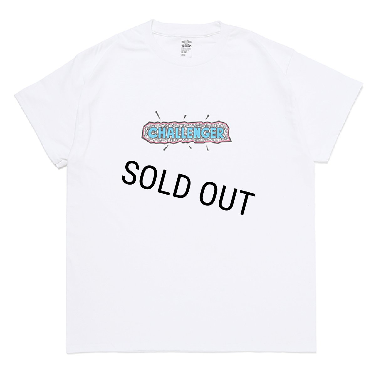 画像1: CHALLENGER/80'S LOGO TEE（WHITE）［プリントT-23秋冬］ (1)