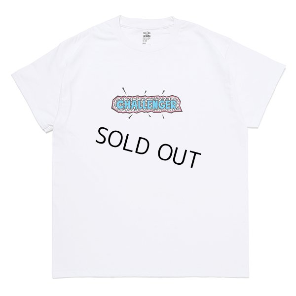 画像1: CHALLENGER/80'S LOGO TEE（WHITE）［プリントT-23秋冬］