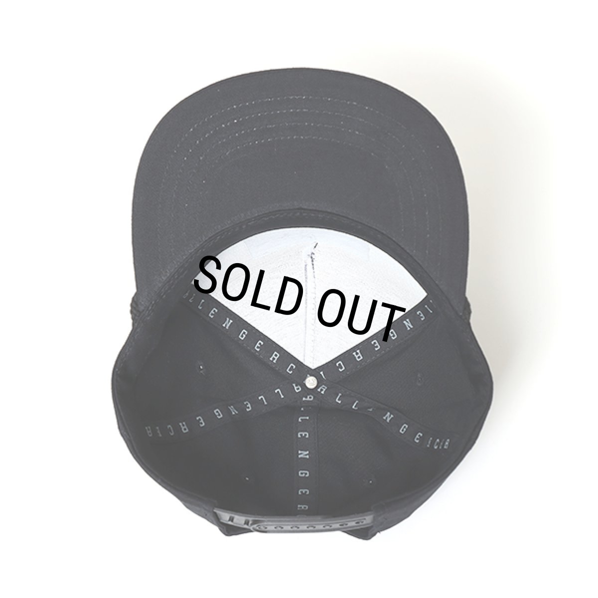 画像3: CHALLENGER/IRON HORSE TRACKER CAP（BLACK）［トラッカーキャップ-23秋冬］ (3)