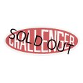 CHALLENGER/OVAL LOGO MAT（RED）［オーバルロゴマット-23秋冬］