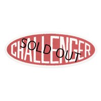 CHALLENGER/OVAL LOGO MAT（RED）［オーバルロゴマット-23秋冬］