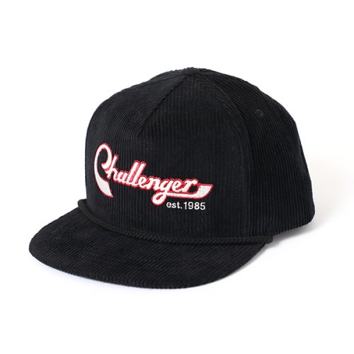 他の写真1: CHALLENGER/VERSITY CORDUROY CAP（BLACK）［コーデュロイキャップ-23秋冬］