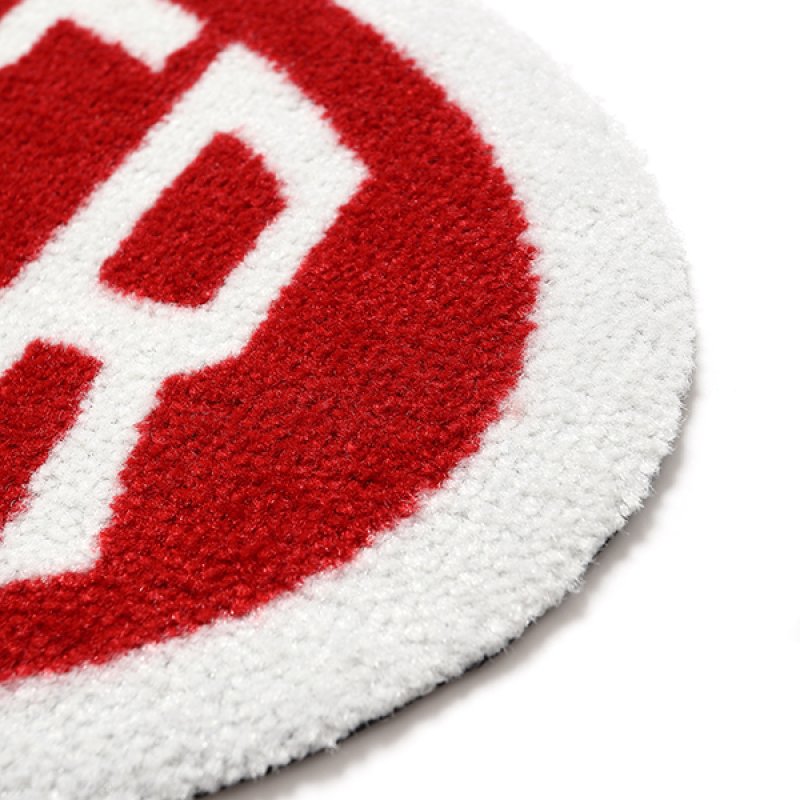 画像3: CHALLENGER/OVAL LOGO MAT（RED）［オーバルロゴマット-23秋冬］