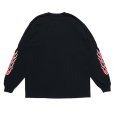 画像2: CHALLENGER/L/S DOWNHILL TEE（BLACK）［プリント長袖T-23秋冬］ (2)