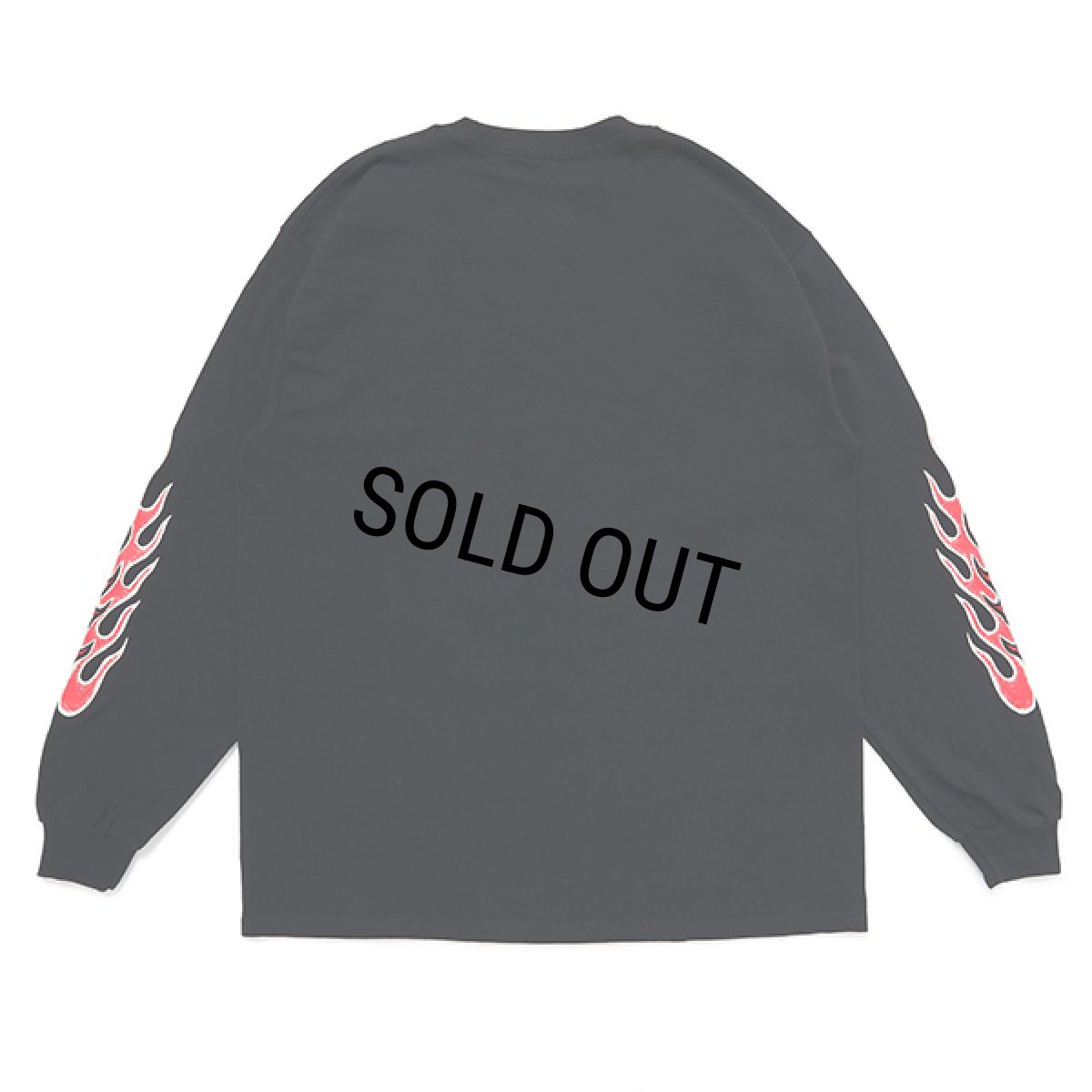 画像2: CHALLENGER/L/S DOWNHILL TEE（BLACK）［プリント長袖T-23秋冬］ (2)